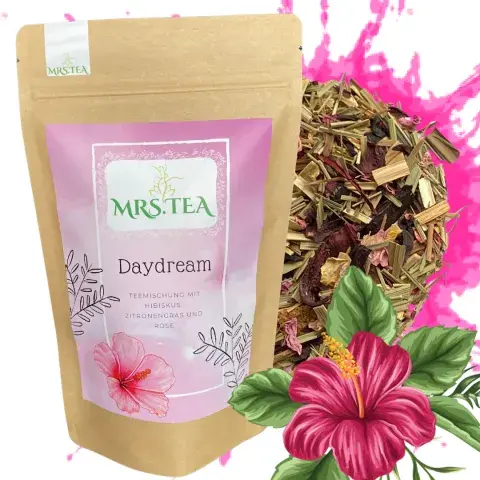 Daydream Hibiskusblüten Tee Mrs. Tea bestellen