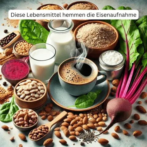 Diese Lebensmittel hemmen die Eisenaufnahme Milch Rote Beete Kaffee