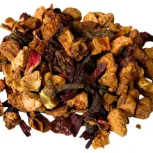 Weihnachtliche Früchteteemischung mit Anis, Nelken und Zimt