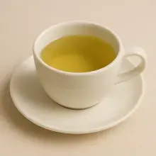 Wohlfühltee Porzellantasse Sencha grüntee  Vanille zimt