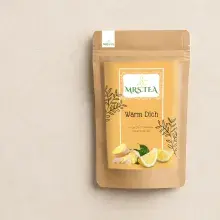 Ingwer Zitrone Honig Tee Mrs Tea