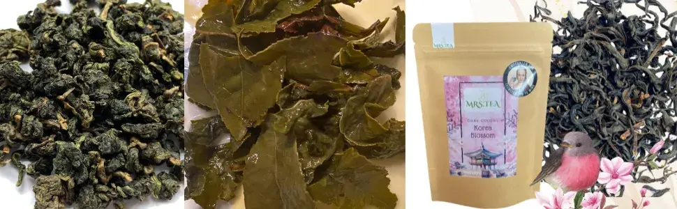 Oolong Tee halbfermentierter Tee